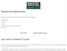 Tablet Screenshot of bristolcc.interviewexchange.com